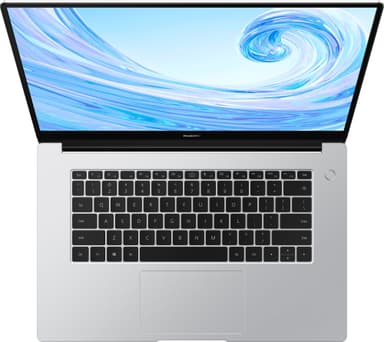 Huawei MateBook D 15,6" bærbar computer (sølv)