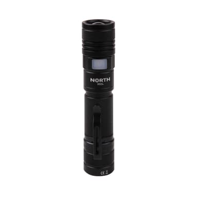 NORTH Lommelygte 950 Lumen Zoom Sort Aviation Aluminium 10W Cree-Led (XML2)