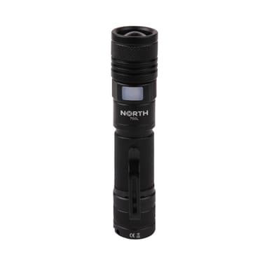 NORTH Lommelygte 700 Lumen Zoom Sort Aviation Aluminium 7W