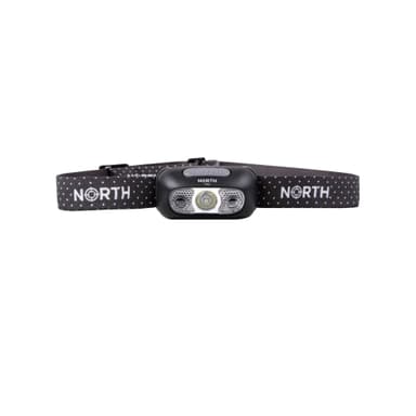 NORTH Pandelampe 120 Lumen Sort ca 65m Sensorkontrol