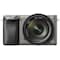 Sony Alpha A6000 systemkamera + 16-50 mm objektiv (grå)