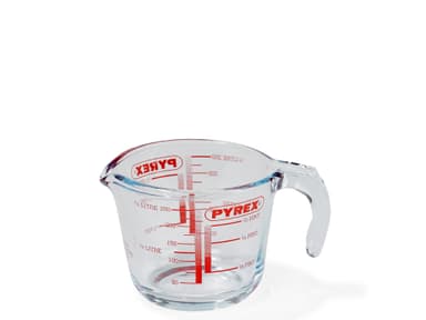 Pyrex Classic Målekande 0,25 liter Klar