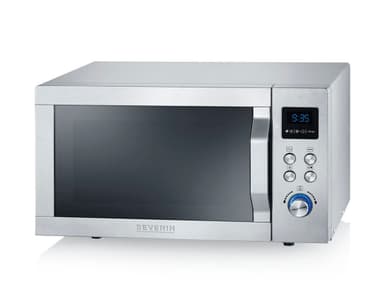 Severin Mikroovn m. varmluft 25 liter Silver