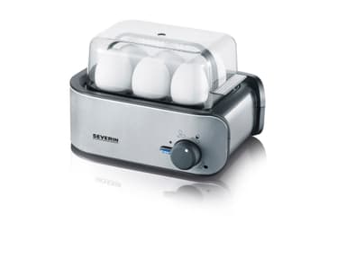 Severin Æggekoger 1-6 æg 400 watt Sort/stål