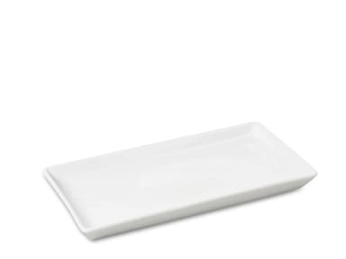 Nordic Sense Fad rektangulært 30 x 15 cm Hvid