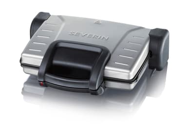 Severin Kontaktgrill 1800 watt sort/sølv