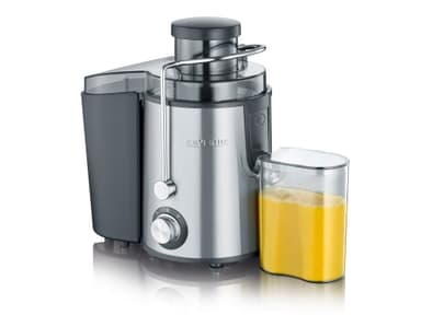 Severin Juicer 500 ml 400 watt Stål/sort