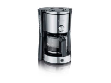 Severin Kaffemaskine 1000 watt Sort/stål