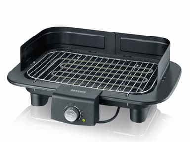 Elektrisk grill 2300 watt Sort