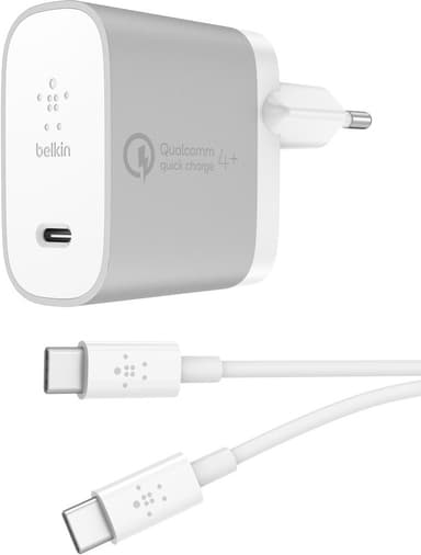 Belkin BOOST↑CHARGE USB-C oplader (hvid)