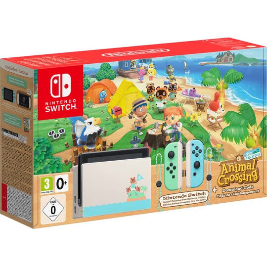 Nintendo Switch spillekonsol 2019: Animal Crossing: New Horizons