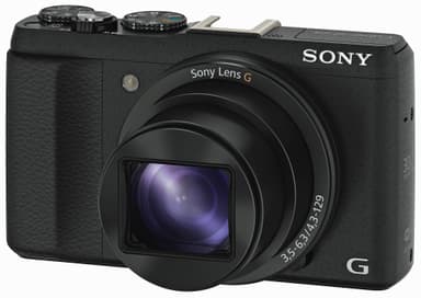 Sony CyberShot DSC-HX60VB ultrazoom camera (sort)