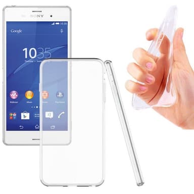 Silikone cover transparent Sony Xperia Z3 (D6603)
