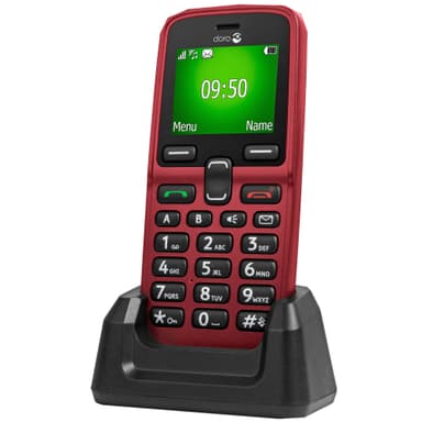 Doro 5031 mobiltelefon - rød