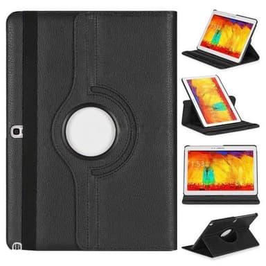 360° Roterebart cover Samsung Galaxy Tab S (10,5 ") : farve - sort