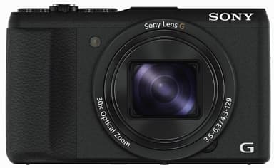 Sony CyberShot DSC-HX60VB ultrazoom camera (sort)