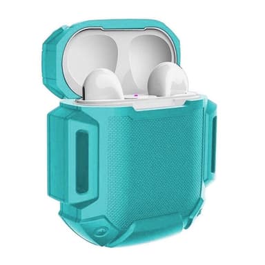 silikone cover med rem / AirPods til AirPods : farve - Mint