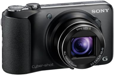 Sony DSC-HX10V kompakt kamera (sort)