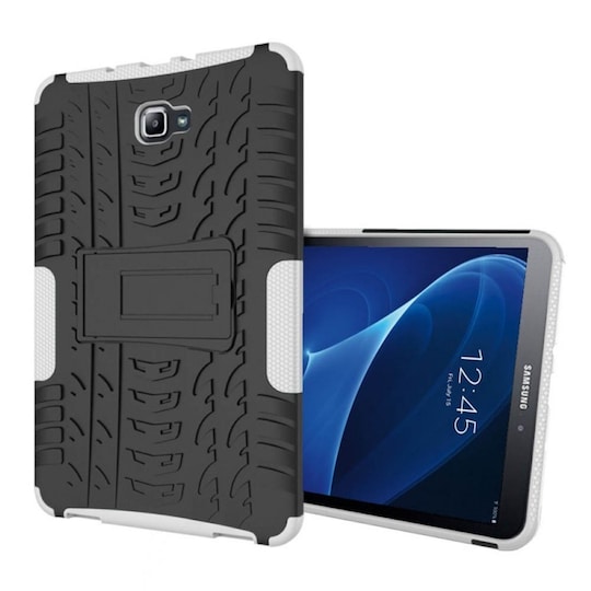 Stødfast Cover med stativ Samsung Galaxy Tab A (10,1 ")T580 : farve - hvid