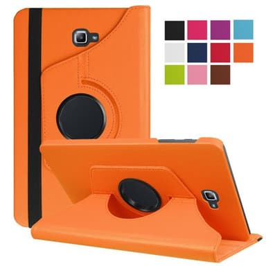 360° Roterebart cover Galaxy Tab A (10,1 ")T580 : farve - appelsin