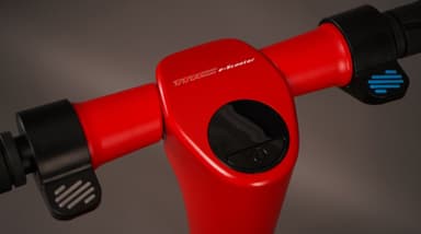 Maserati 8" elektrisk scooter MC-ES80 (rød)