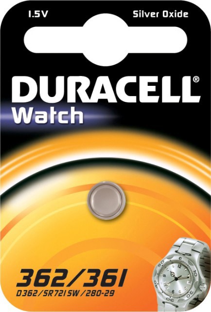 Duracell batteri til ure 362/361 thumbnail