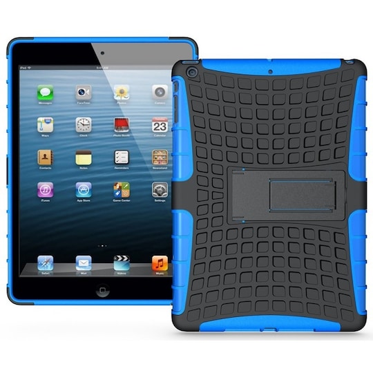 Stødfast Cover med stativ Apple iPad Mini 1/2/3 : farve - blå