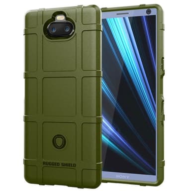 Rugged Shield cover til Sony Xperia 10 (I4113)  - grøn