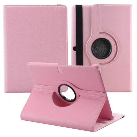 360° Roterebart cover Galaxy Tab Pro (10.1 ")T520 : farve - lys rosa