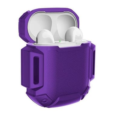 silikone cover med rem / AirPods til AirPods : farve - lilla