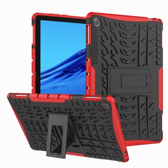 Shockproof Huawei MediaPad M5 Lite 10.1 "(BAH2-L09)  - rød