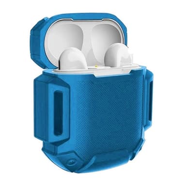silikone cover med rem / AirPods til AirPods : farve - Lyseblå