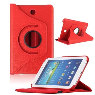 360° Roterebart cover Samsung Galaxy Tab 4 (7.0 ")T230 : farve - rød