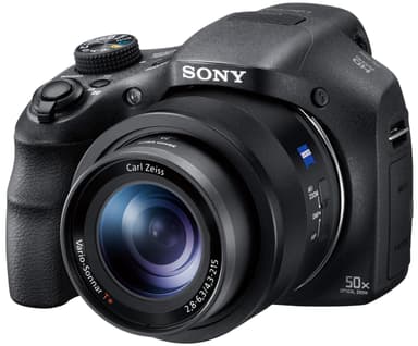Sony CyberShot DSC-HX350 ultrazoom kamera (sort)