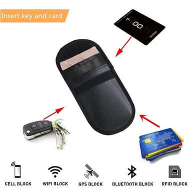 Nøglefri RFID-beskyttelse - nøglekasse til biler