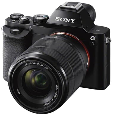 Sony A7 Alpha 7 ILCE-7 systemkamera + 28-70mm objektiv