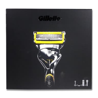 Gillette Fusion ProShield Barberskraber & Etui + Gel 170 ml