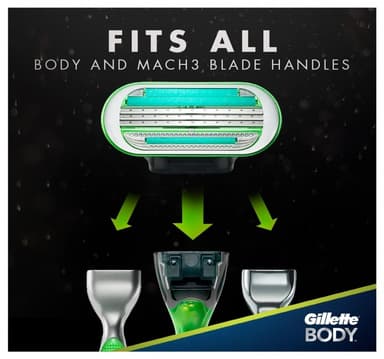 Gillette Body Barberskraber + 1 Barberblade