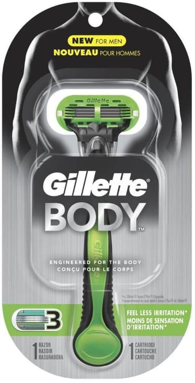 Gillette Body Barberskraber + 1 Barberblade
