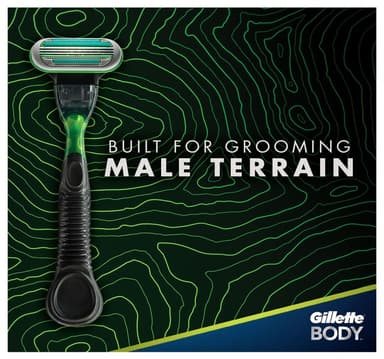 Gillette Body Barberskraber + 1 Barberblade