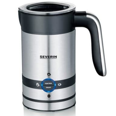Severin Mælkeskummer 450 watt Sort/Stål