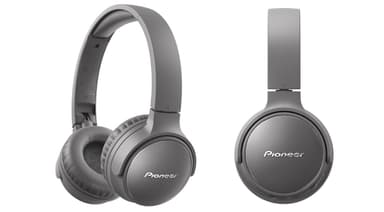 Pioneer SE-S6BN - Bluetooth hovedtelefon Farve: Grå