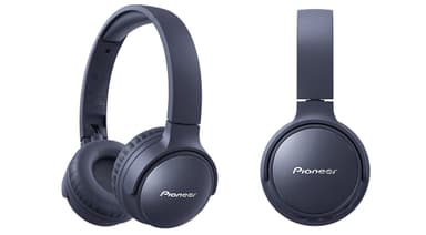 Pioneer SE-S6BN - Bluetooth hovedtelefon Farve: Blå