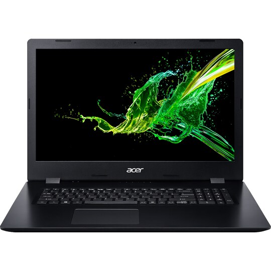 Acer Aspire 3 17,3" bærbar computer (sort)