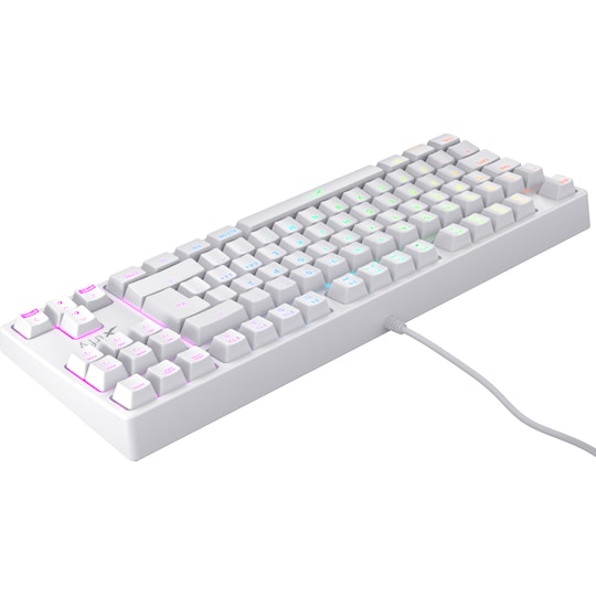 Xtrfy K4 RGB tenkeyless mekanisk tastatur (hvid)