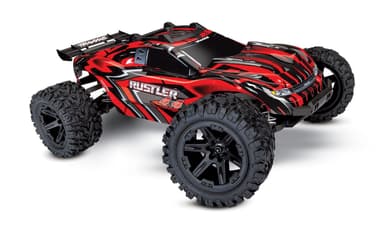 Traxxas Rustler 4x4 XL-5 RTR TQ rød