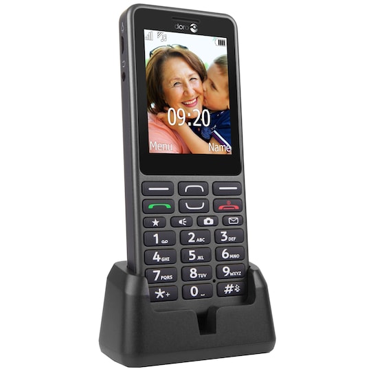 Doro PhoneEasy 509 mobiltelefon – grafit