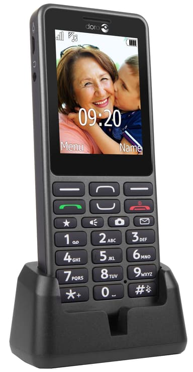 Doro PhoneEasy 509 mobiltelefon – grafit