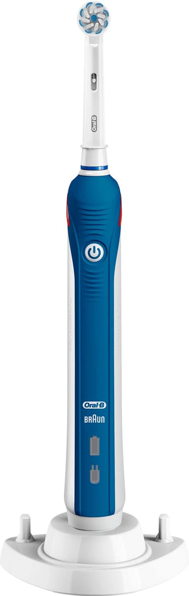 Oral-B Pro-2 2200S elektrisk tandbørste (blå/hvid)