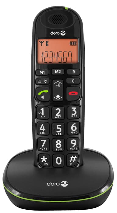 Doro PhoneEasy 100 telefon - sort